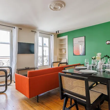 Colourful Oasis Heart Of Rive Gauche - Bon Marche Apartman Párizs